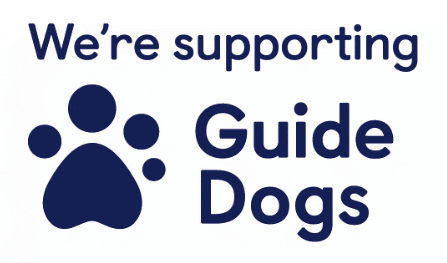 We're supporting guide dogs